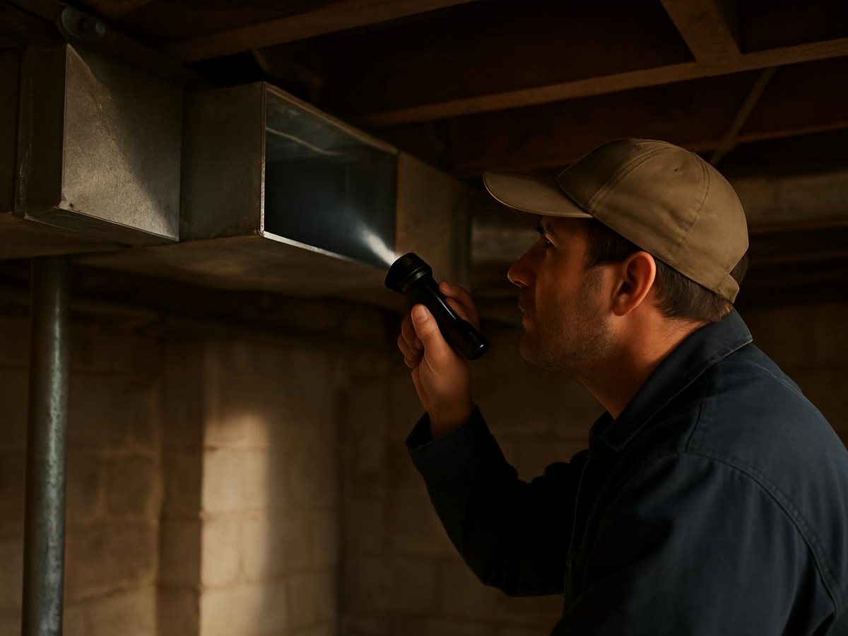 Clear Trail Air Duct Services work in Houston
